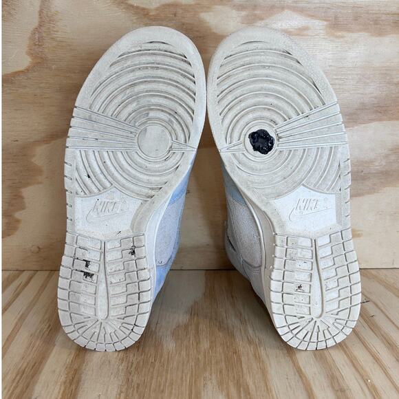 Nike - Dunk High - Sneakers - Worn Blue - Women's - 8 - FD0882-400 - Picture 8 of 9